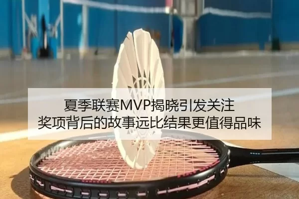 夏季联赛MVP揭晓引发关注 奖项背后的故事远比结果更值得品味